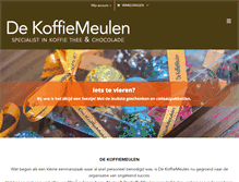 Tablet Screenshot of dekoffiemeulen.com